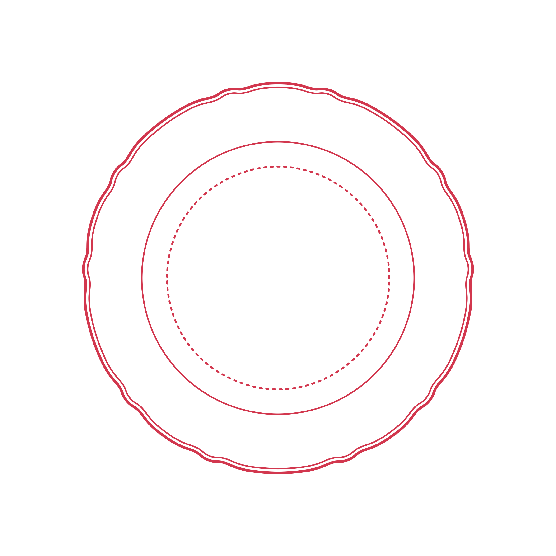 Objects Plates Ikea Upplaga Plate 11 Inch Sketch Style Svg Vector Free Vectors
